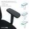 Фото - Крісло офісне OfficePro Balance OC550-B-B-B Black | click.ua