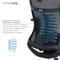 Фото - Крісло офісне OfficePro Balance OC550-B-B-B Black | click.ua