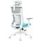 Фото - Крісло офісне Officepro Balance OC550-W-DG-BL White/Dark Gray/Blue | click.ua