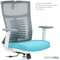Фото - Крісло офісне Officepro Balance OC550-W-DG-BL White/Dark Gray/Blue | click.ua