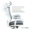 Фото - Крісло офісне Officepro Balance OC550-W-DG-DG White/Dark Gray | click.ua