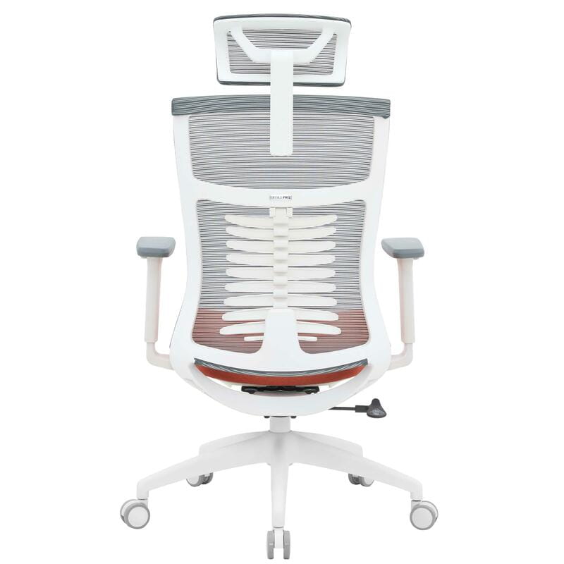 Кресло офисное Officepro Balance OC550-W-DG-OR White/Dark Gray/Orange