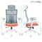 Фото - Кресло офисное Officepro Balance OC550-W-DG-OR White/Dark Gray/Orange | click.ua