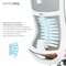 Фото - Кресло офисное Officepro Balance OC550-W-DG-OR White/Dark Gray/Orange | click.ua