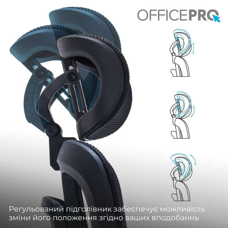 Кресло офисное Officepro Skyline OC580-B-B-B Black