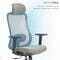 Фото - Крісло офісне Officepro Wave OC599-B-DG-DG Black/Dark Gray | click.ua