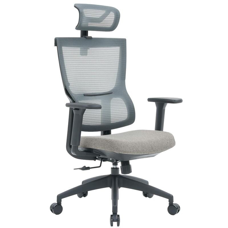Кресло офисное OfficePro Elegant OC600-B-DG-DG Black/Dark Gray