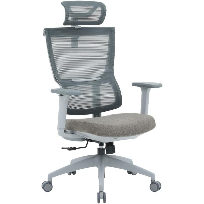 Кресло офисное OfficePro Elegant OC600-G-DG-DG Gray/Dark Gray