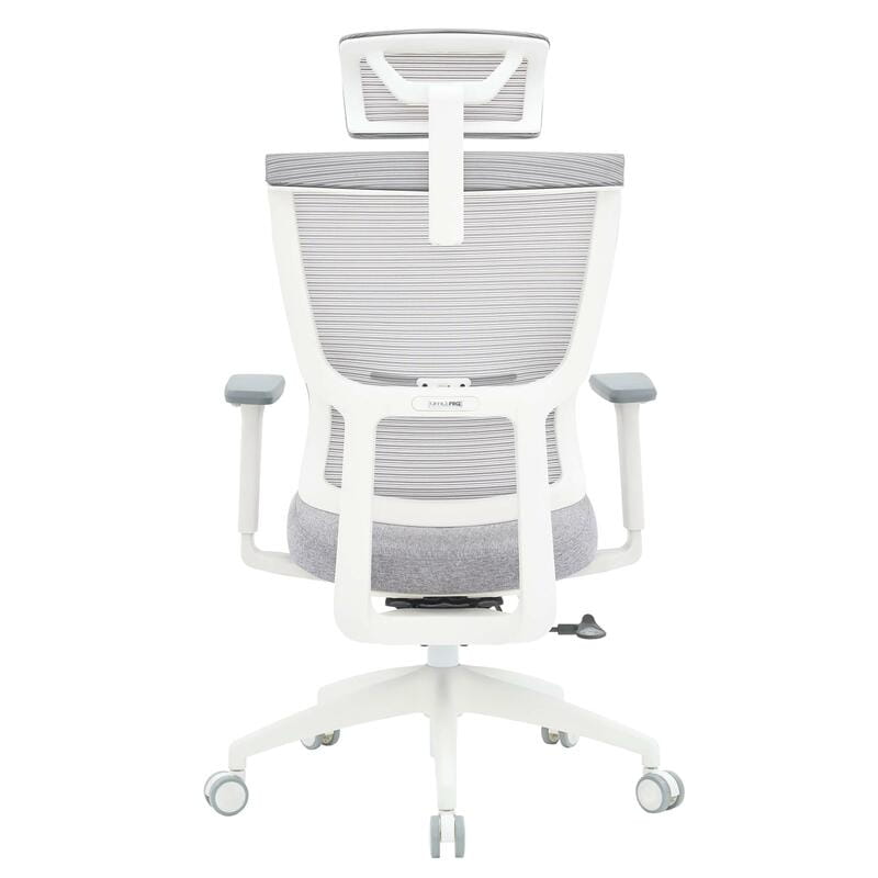 Кресло офисное OfficePro Elegant OC600-W-LG-LG White/Light Gray