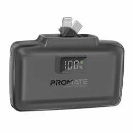 Купити Універсальна мобільна батарея Promate PowerUp-10Duo 10000mAh 20W Black Універсальна мобільна батарея Promate PowerUp-10Duo 10000mAh 20W Black