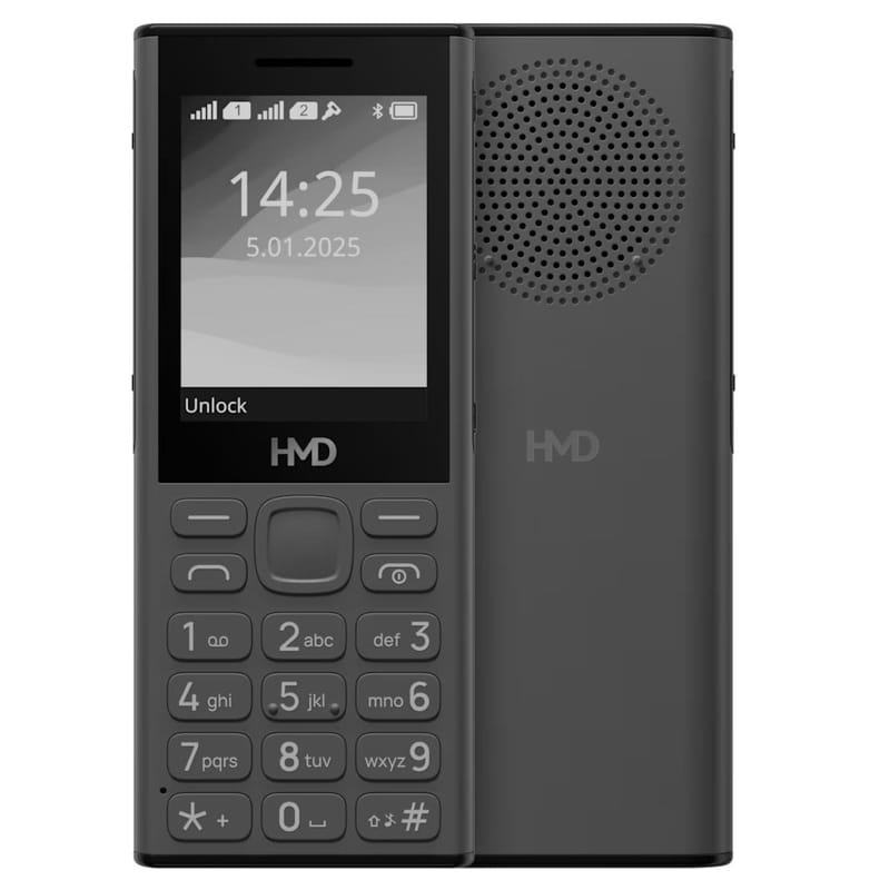 Мобильный телефон HMD 130 Music DS Dark Grey
