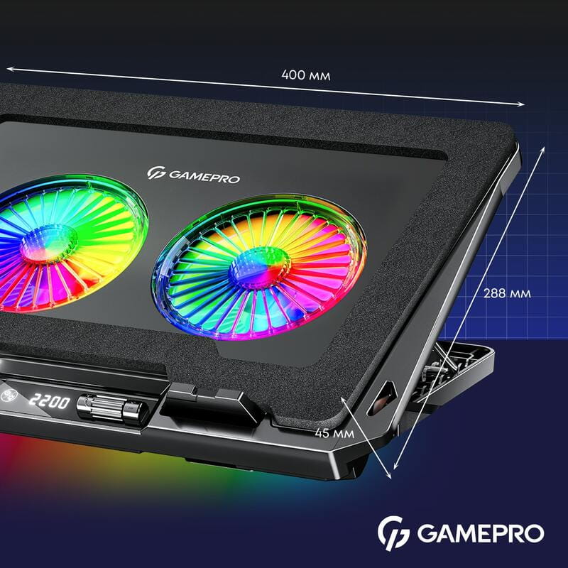 Охлаждающая подставка для ноутбука GamePro CP910