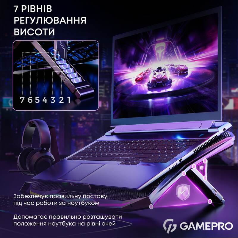 Охлаждающая подставка для ноутбука GamePro CP680
