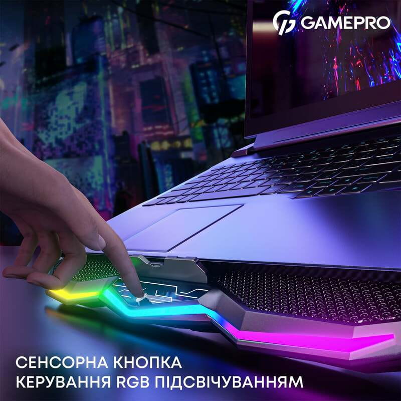 Охлаждающая подставка для ноутбука GamePro CP680