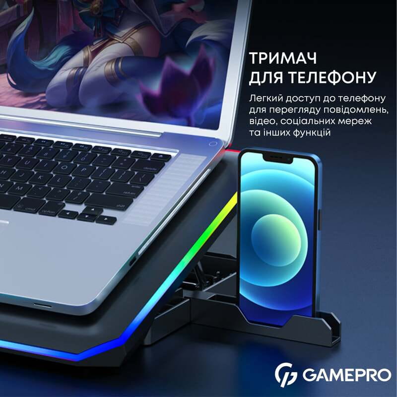 Охлаждающая подставка для ноутбука GamePro CP660