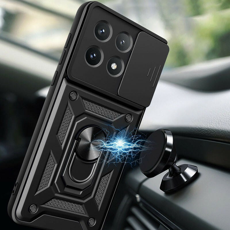Чохол-накладка BeCover Military для Poco X6 Pro Black (711157)