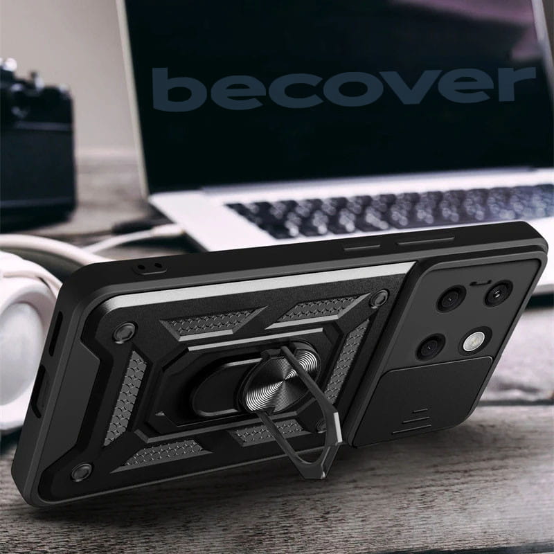 Чeхол-накладка BeCover Military для Xiaomi 14 Pro 5G Black (711161)