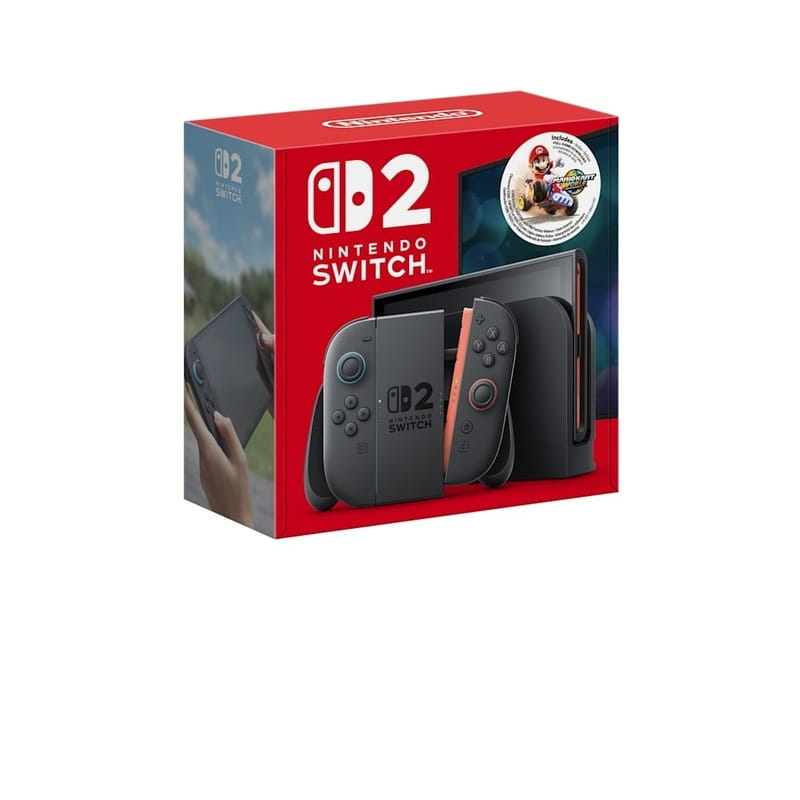 Ігрова консоль Nintendo Switch 2 Black Mario Kart World Bundle (0045496321529)_JP