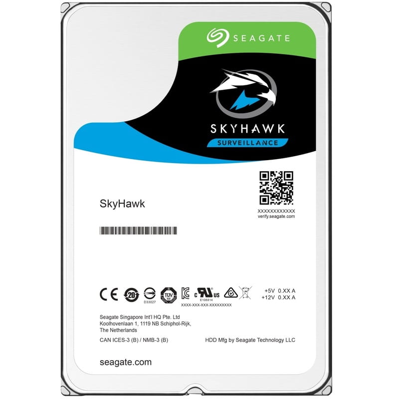 Накопитель HDD SATA 2.0TB Seagate SkyHawk Surveillance 5900rpm 64MB (ST2000VX007)_Refurbished