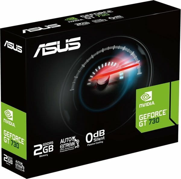 Видеокарта GF GT 730 2Gb GDDR5 Asus (GT730-SL-2GD5-BRK)