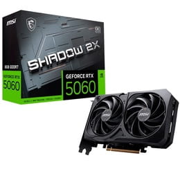 Відеокарта GF RTX 5060 8GB GDDR7 Shadow 2X OC MSI (GeForce RTX 5060 8G SHADOW 2X OC BULK)