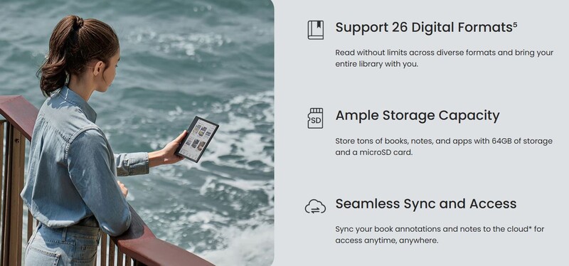 Электронная книга BOOX Go Color 7 Gen2 Black