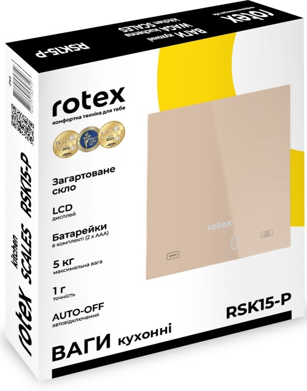 Ваги кухонні Rotex RSK15-P