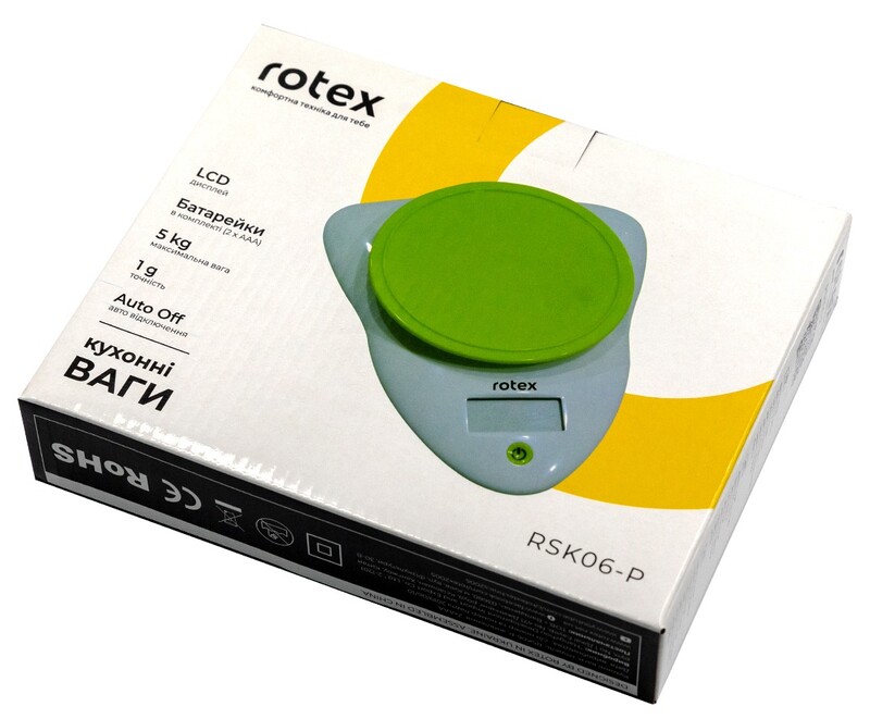Ваги кухонні Rotex RSK06-P