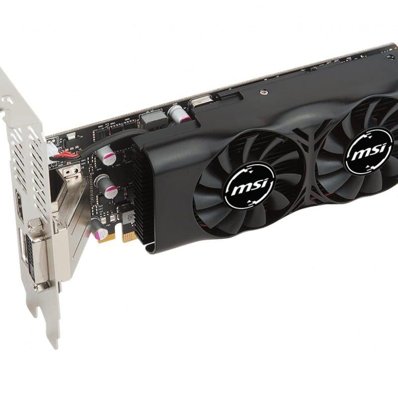 Видеокарта GF GTX 1050 Ti 4GB GDDR5 MSI (GTX 1050 Ti 4GT LP)