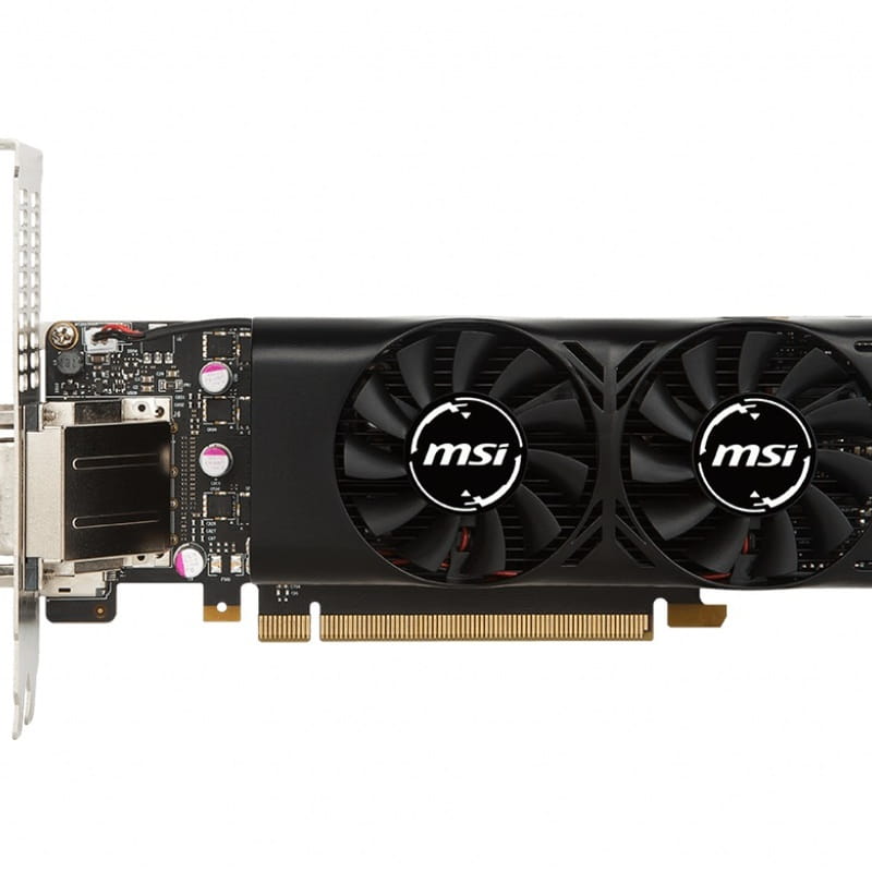 Видеокарта GF GTX 1050 Ti 4GB GDDR5 MSI (GTX 1050 Ti 4GT LP)