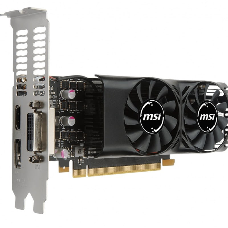 Видеокарта GF GTX 1050 Ti 4GB GDDR5 MSI (GTX 1050 Ti 4GT LP)