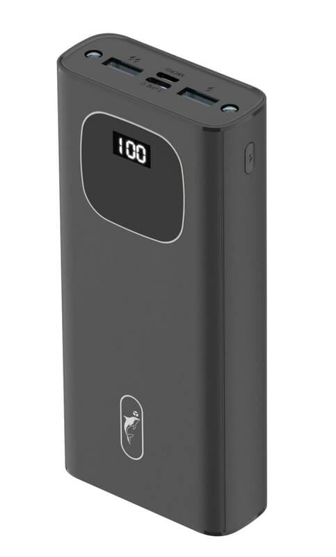 Универсальная мобильная батарея SkyDolphin SP31 20000mAh Black (PB-000106)_бн