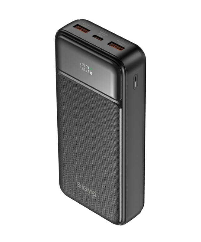Універсальна мобільна батарея Sigma mobile X-Power SI20A4QL 20000mAh Black (4827798799710)