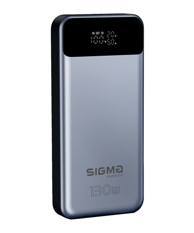 Універсальна мобільна батарея Sigma mobile X-Power SI30A7QLX 30000mAh Silver (4827798479117)