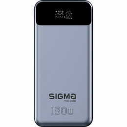 Универсальная мобильная батарея Sigma mobile X-Power SI30A7QLX 30000mAh Silver (4827798479117)