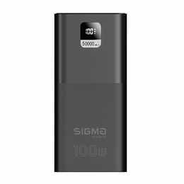Универсальная мобильная батарея Sigma mobile X-Power SI50A6QLX 50000mAh Black (4827798741313)