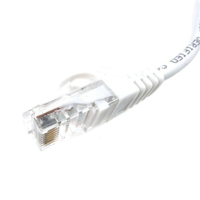 Патч-корд литой EServer UTP, RJ45, Cat.5e, 0,25m, белый (CORD-0.25M-WHITE)