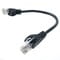 Фото - Патч-корд литой EServer UTP, RJ45, Cat.5e, 0,25m, черный (CORD-0.25M-BLACK) | click.ua