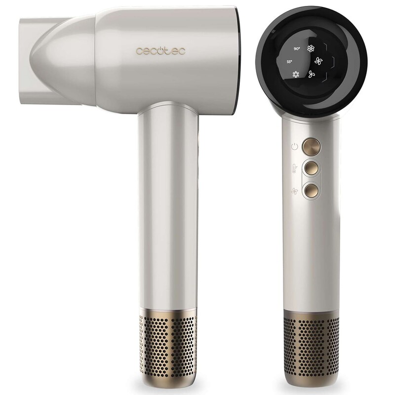 Фен Cecotec DryGlam Waves Champagne 4in1 (A01_EU01_103715)