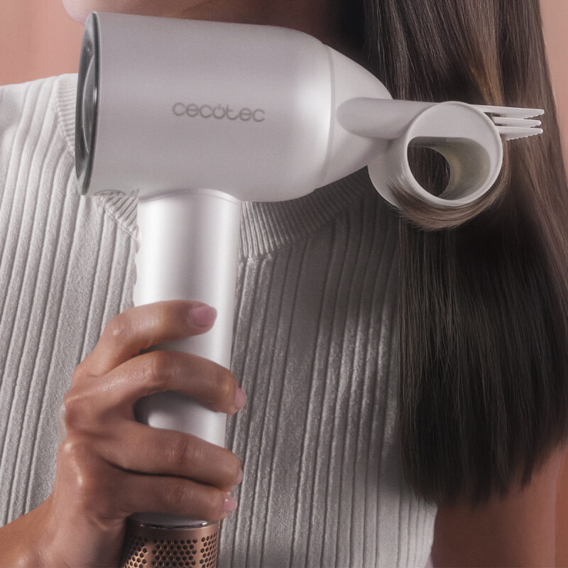 Фен Cecotec DryGlam Waves Champagne 4in1 (A01_EU01_103715)