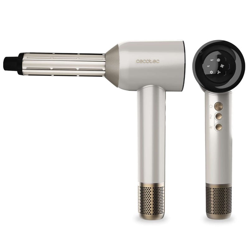 Фен Cecotec DryGlam Waves Champagne 4in1 (A01_EU01_103715)