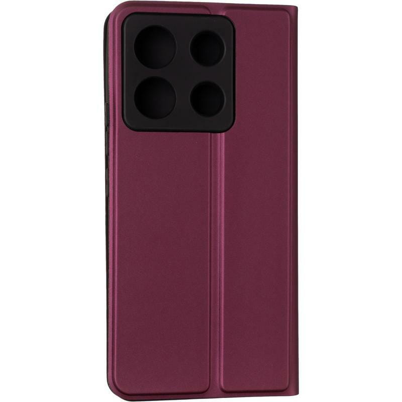 Чeхол-книжка BeCover Exclusive New Style для Xiaomi Redmi Note 13 Pro 5G Red Wine (711192)