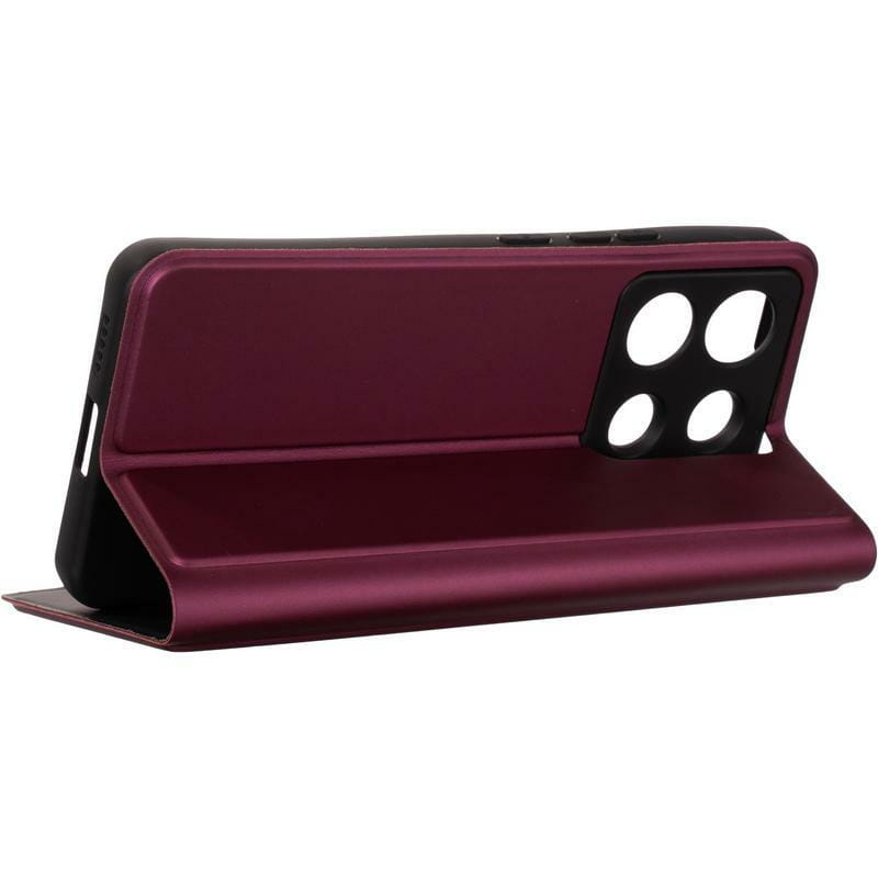 Чeхол-книжка BeCover Exclusive New Style для Xiaomi Redmi Note 13 Pro 5G Red Wine (711192)