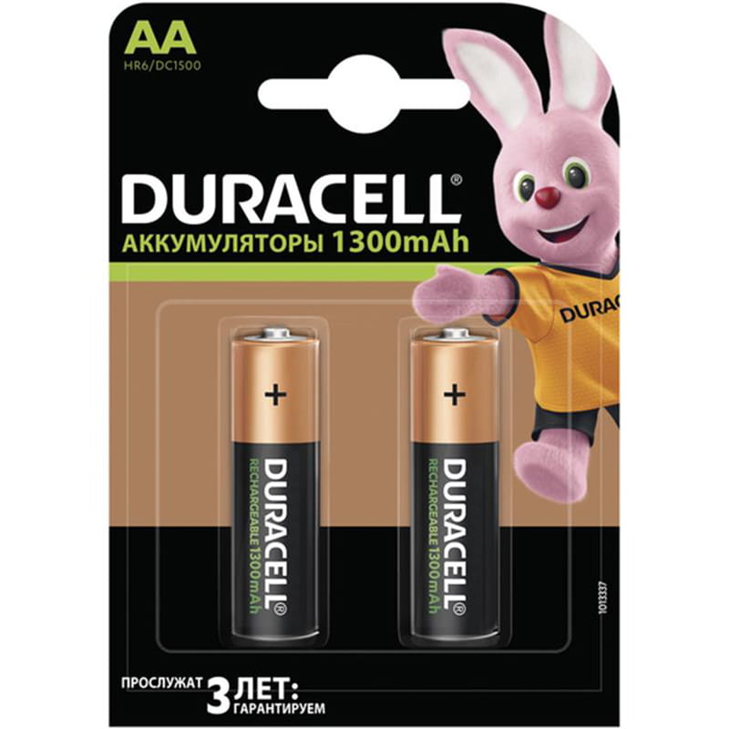 Аккумулятор Duracell DC1500 Ni-MH AA/HR06 1300 mAh BL 2шт