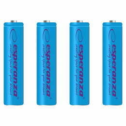 Аккумулятор Esperanza Ni-MH AAA/HR03 1000 mAh BL 4шт Blue