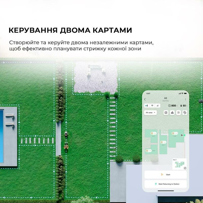 Газонокосилка-робот Dreame A2 (MXXA8210)