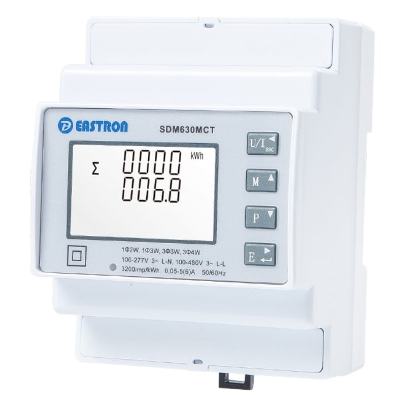 Счетчик Three phase energy meter Eastron SDM 630MCT-ETL (ESCT-T36 500A/1A)