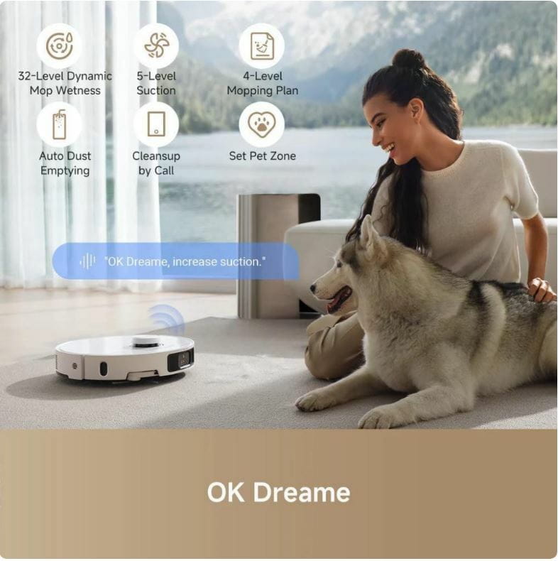 Робот-пылесос Dreame L40 Ultra CE White (RLD52SE-Wh)