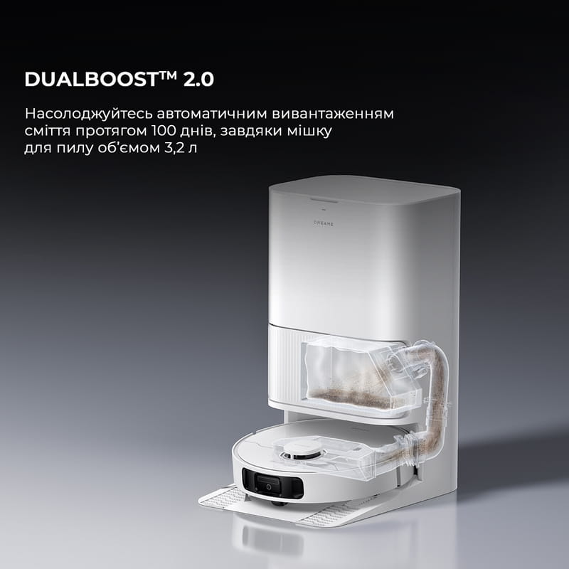 Робот-пилосос Dreame D20 Ultra (RLD31SE)