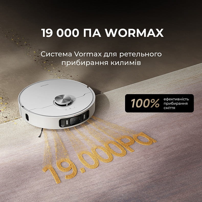 Робот-пилосос Dreame Bot L40 Ultra AE White (RLL77SE)